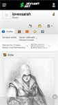 Mobile Screenshot of lovexsarah.deviantart.com