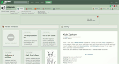 Desktop Screenshot of nikaanuk.deviantart.com
