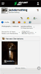 Mobile Screenshot of jackdornothing.deviantart.com