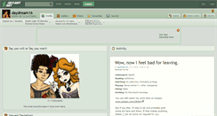 Desktop Screenshot of daydream16.deviantart.com