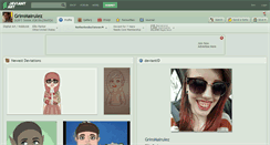 Desktop Screenshot of grimmairulez.deviantart.com