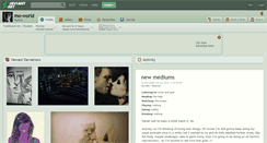Desktop Screenshot of mo-world.deviantart.com