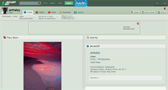 Desktop Screenshot of amhaley.deviantart.com