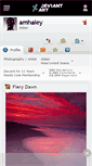 Mobile Screenshot of amhaley.deviantart.com
