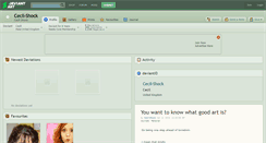 Desktop Screenshot of cecil-shock.deviantart.com