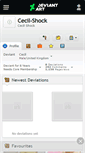 Mobile Screenshot of cecil-shock.deviantart.com
