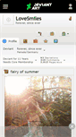 Mobile Screenshot of lovesmiles.deviantart.com