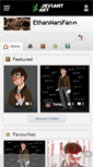 Mobile Screenshot of ethanmarsfan.deviantart.com