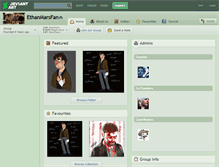 Tablet Screenshot of ethanmarsfan.deviantart.com