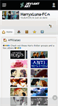 Mobile Screenshot of harryxluna-fc.deviantart.com