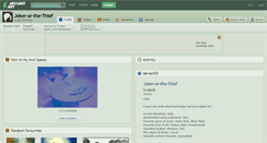 Desktop Screenshot of joker-or-the-thief.deviantart.com
