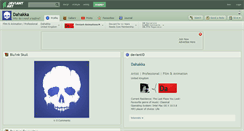 Desktop Screenshot of dahakka.deviantart.com
