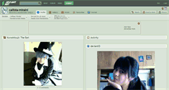 Desktop Screenshot of callista-miralni.deviantart.com
