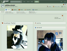 Tablet Screenshot of callista-miralni.deviantart.com