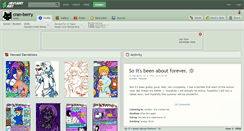 Desktop Screenshot of cran-berry.deviantart.com