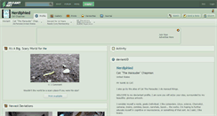 Desktop Screenshot of nerdiphied.deviantart.com