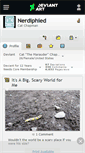 Mobile Screenshot of nerdiphied.deviantart.com