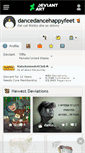 Mobile Screenshot of dancedancehappyfeet.deviantart.com