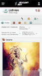 Mobile Screenshot of lidivien.deviantart.com