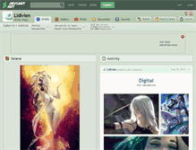 Tablet Screenshot of lidivien.deviantart.com