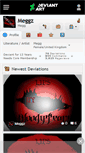 Mobile Screenshot of meggz.deviantart.com