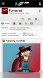 Mobile Screenshot of furyscript.deviantart.com