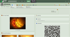 Desktop Screenshot of mishalampe.deviantart.com