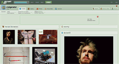 Desktop Screenshot of craiganater.deviantart.com