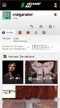 Mobile Screenshot of craiganater.deviantart.com