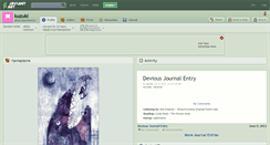 Desktop Screenshot of kuzuki.deviantart.com