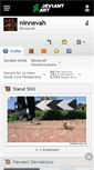 Mobile Screenshot of ninnevah.deviantart.com