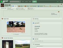 Tablet Screenshot of ninnevah.deviantart.com