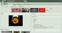 Desktop Screenshot of deparius.deviantart.com