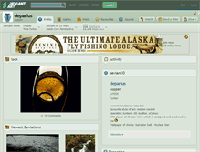 Tablet Screenshot of deparius.deviantart.com