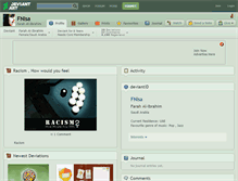 Tablet Screenshot of fnisa.deviantart.com