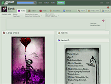 Tablet Screenshot of elevit.deviantart.com