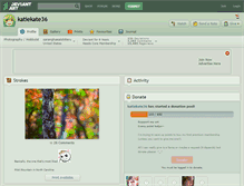 Tablet Screenshot of katiekate36.deviantart.com