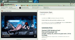 Desktop Screenshot of aphrodite-ns.deviantart.com