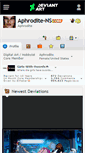 Mobile Screenshot of aphrodite-ns.deviantart.com