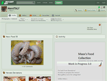 Tablet Screenshot of maxxitaly.deviantart.com