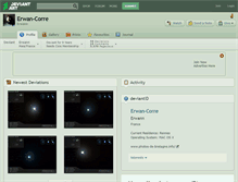 Tablet Screenshot of erwan-corre.deviantart.com