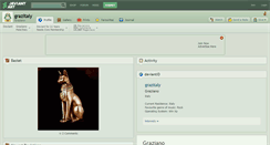 Desktop Screenshot of grazitaly.deviantart.com