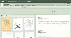 Desktop Screenshot of meamart.deviantart.com