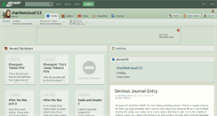 Desktop Screenshot of charliestcloud123.deviantart.com