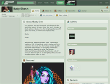 Tablet Screenshot of busty-elves.deviantart.com