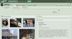 Desktop Screenshot of flatearther.deviantart.com