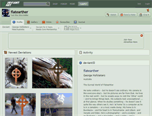 Tablet Screenshot of flatearther.deviantart.com