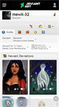 Mobile Screenshot of mewx-32.deviantart.com