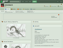 Tablet Screenshot of jokukakarot.deviantart.com