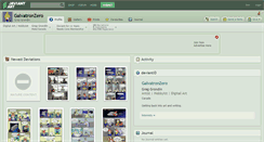 Desktop Screenshot of galvatronzero.deviantart.com